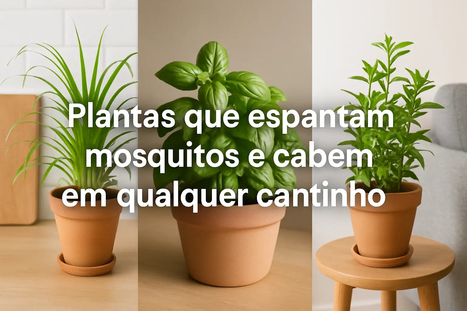 Plantas que espantam mosquitos e cabem em qualquer cantinho ...